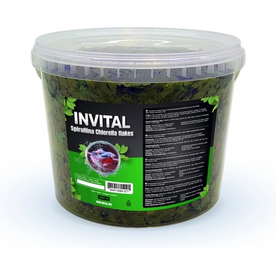 Invital Spirullina Chlorella flakes 3 l