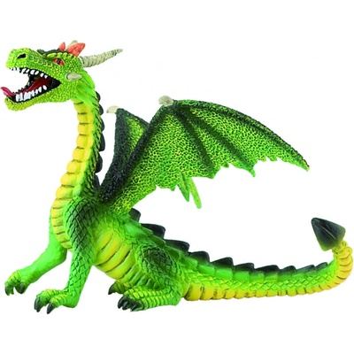 Bullyland 75593 Drak sedící zelený