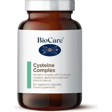 BioCare Cysteine Complex NAC, kys. alfa lipoová + rostlinné extrakty, 60 kapslí