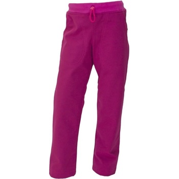 Fantom Dětské softshellové kalhoty do nápletu s fleecem růžové slíim