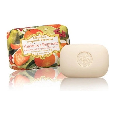 SA Fiorentino prírodné tuhé mydlo mandarinka a bergamot 200 g