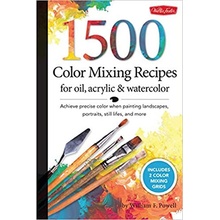 1000 Color Mixing Recipes for Oil, Acrylic and Watercolor