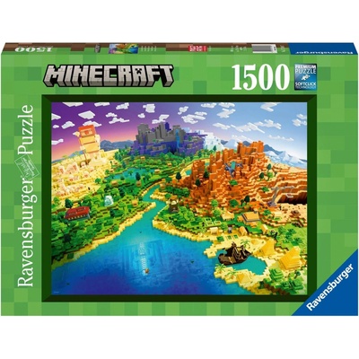 Ravensburger 171897 Minecraft Svet Minecraftu 1500 dielov