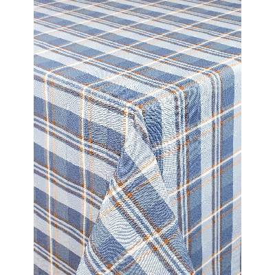 Obrus PVC 7739440, metráž, 20 m x 140 cm, káro tmavo modré, IMPOL TRADE