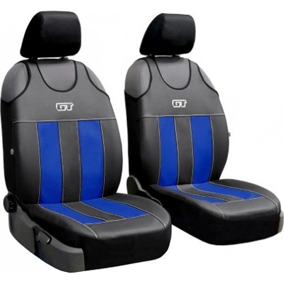 Autopoťah Pok-ter Autotričká GT modro-čierne koža 2ks