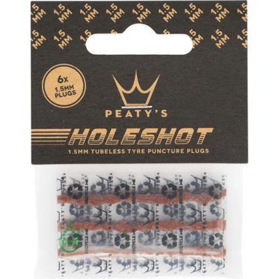 Peaty's Holeshot Tubeless Puncture Plugger Refill 1,5 mm 6 ×1,5 mm