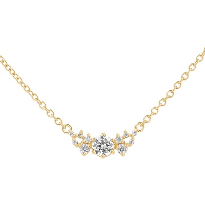 Eppi Cluster náhrdelník s lab-grown diamantmi N48770