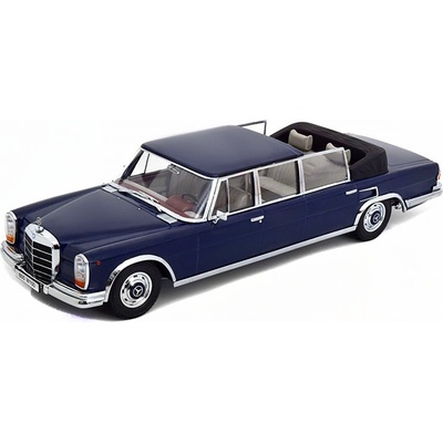 KK-Scale Mercedes-Benz S-Class 600 Pullman W100 1964 modrá 1:18