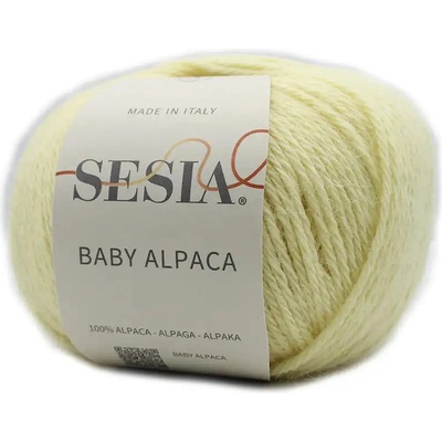 Manifattura Sesia Sesia Baby Alpaca 99 Pastelově žlutá