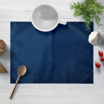 Biante Zamatové prestieranie Velvet Prémium SVP-036 Námornícka modrá 30x40 cm