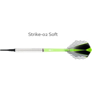 ONE80 Стрели Strike 02 Softip 80% Tungs 18 гр One80