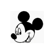 DetskyMall pouzdro na dudlík modrá mickey