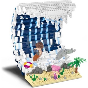 Koco bricks Детски конструктор Сърфинг - 1471 части (k04041)
