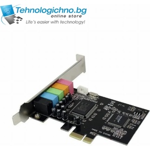  Звукова карта 5.1 pci-e (df17483) Звукови карти