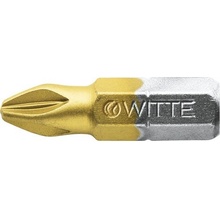 Bit titán WITTE 1/4" PZ1, 25 mm