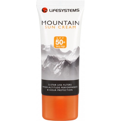 Lifesystems Mountain SPF50+ Sun Cream 50ml Цвят: бял