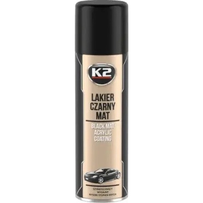 K2 FARBA NA DISKY - Čierna MATT 500ml