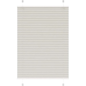 vidaXL Плисирана щора Светло сиво 85x150 cm Ширина на плата 84, 4 cm (4015344)