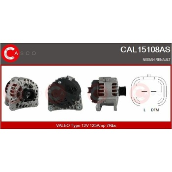Generátor CASCO CAL15108AS