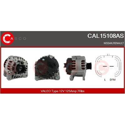 Generátor CASCO CAL15108AS