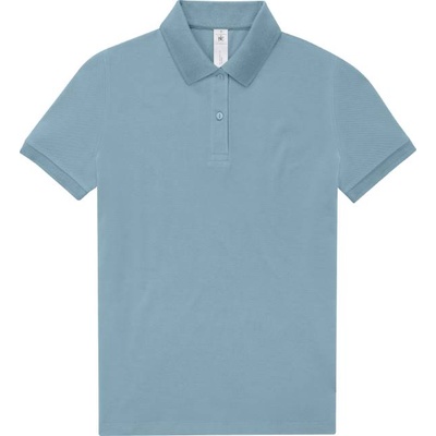 B&C Collection B&C MY POLO 210 / Дамска поло тениска от пике от тежък памук - амалфи синьо S (01W463zm501)