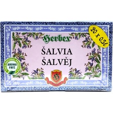 Herbex ŠALVIA LEKÁRSKA bylinný čaj 20 x 3 g