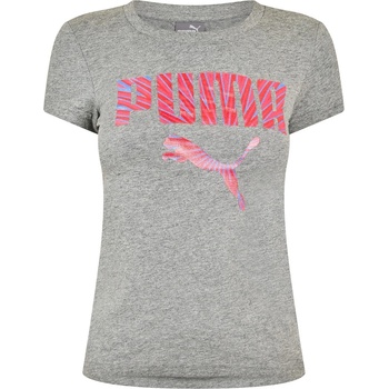 PUMA Дамска тениска Puma (10) Bt 454 Ss Tee Womens - Grey
