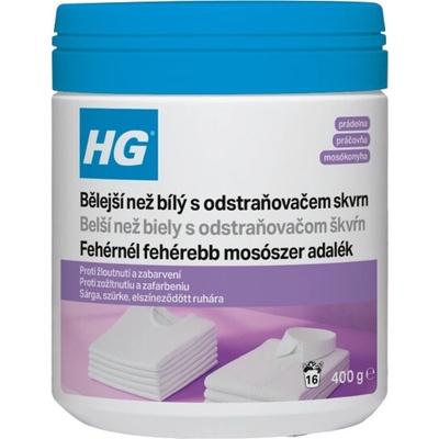 HG 365 Bieliaci prostriedok s odstraňovač škvŕn (belší než biely) 400 g