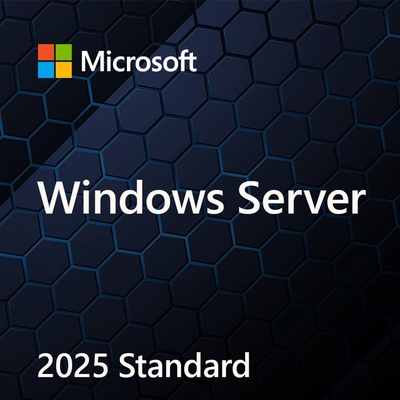 Microsoft Windows Svr Std 2025 English 1pk DSP OEI 4Cr NoMed (EP2-25369)