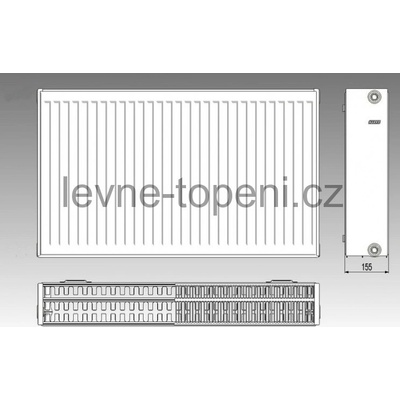 KORADO RADIK Klasik 33 600 mm x 1600 mm – Sleviste.cz