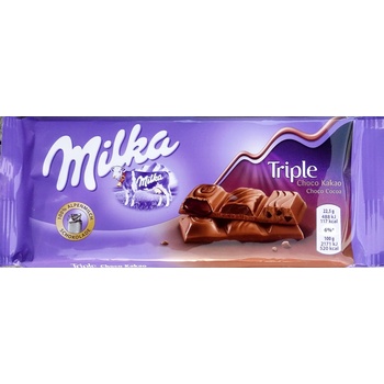 Milka Triple Chocolate 90 g