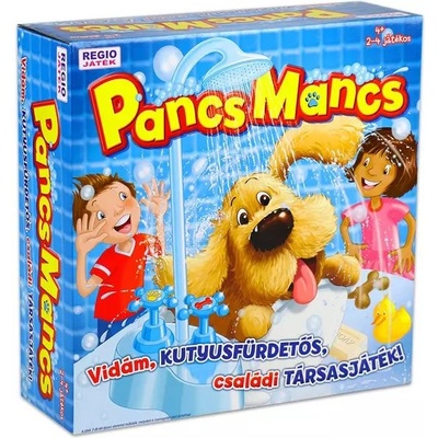 John Adams Панч Манч - забавна семейна настолна игра за къпане на кученца - на унгарски език (10238)