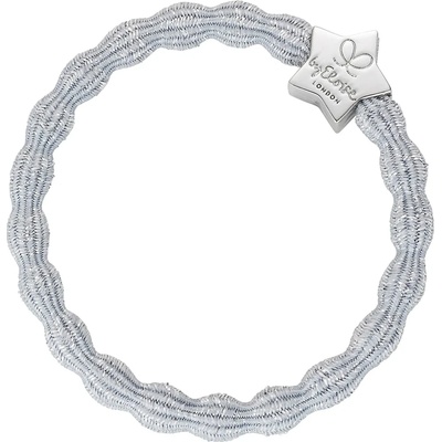 By Eloise London Metallic Silver Star Ластик за коса за жени цвят Silver