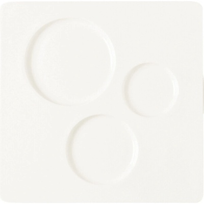 RAK Porcelain Talíř čtvercový Chives 30 x 30 cm RAK-SPCH30