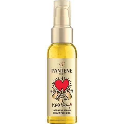 Pantene Pro-V Keith Haring vyživujúci olej na vlasy 100 ml