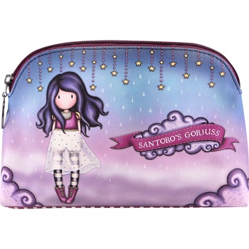 Santoro Голям несесер за аксесоари Santoro Gorjuss Whatever the Weather - Little Storm Cloud (1255GJ01)