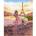 Ideyka Painting by numbers IDEYKA, 40x50 cm, romance in Paris, 1 piece, in a box