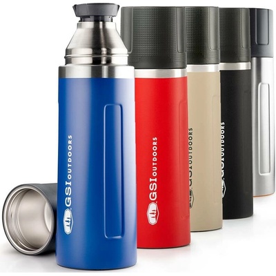 Glacier Stainless Vacuum Bottle 1 l stříbrná