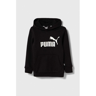 Puma ESS Logo hoodie FL G čierna