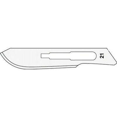 Surgeon Čepieľka skalpelová Carbon Steel č. 21
