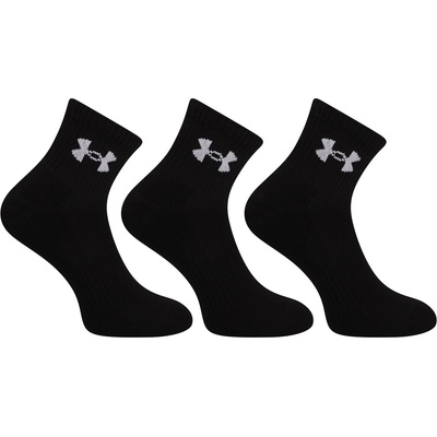 Under Armour Унисекс чорапи Under Armour UA Performance Cotton 3p Qtr Under Armour | Cheren | МЪЖЕ | S
