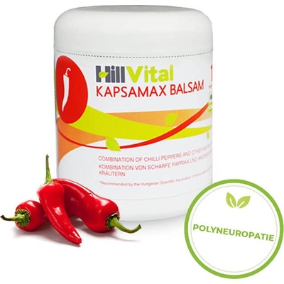 HillVital Kapsamax mast na ztuhlé svaly a klouby 250 ml – Zboží Mobilmania