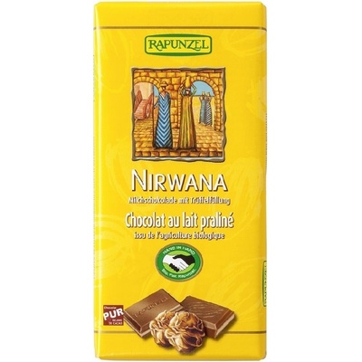 Rapunzel Nirwana Mliečna čokoláda s pralinkovou náplňou 100 g