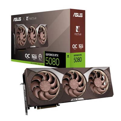 ASUS GeForce RTX 5080 Noctua Edition 16GB GDDR7 256bit (RTX5080-O16G-NOCTUA)