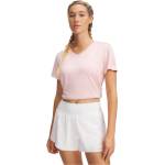 Under Armour Tech Twist V-Neck Short Sleeve Womens - Prime Pink