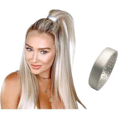 PONY-O Spona na vytváření vysokých polovičních a dětských culíků - PONY 2.O Metallic Obsah: Silver