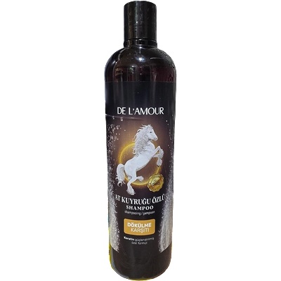 DE LAMOUR Конски шампоан за растеж на косата, 700мл