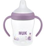 Nuk Perfect Match Hippo бебешко шише за самостоятелно пиене с контрол на температурата 6m+