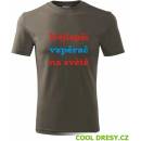 Tričko nejlepší vzpěrač na světě dárek pro vzpěrače army