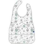 Kikkaboo Непромокаем лигавник с джоб Kikkaboo - Savanna Pattern, Grey (31303030041)
